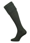 The King Alpaca Blend Shooting Sock, Militaire