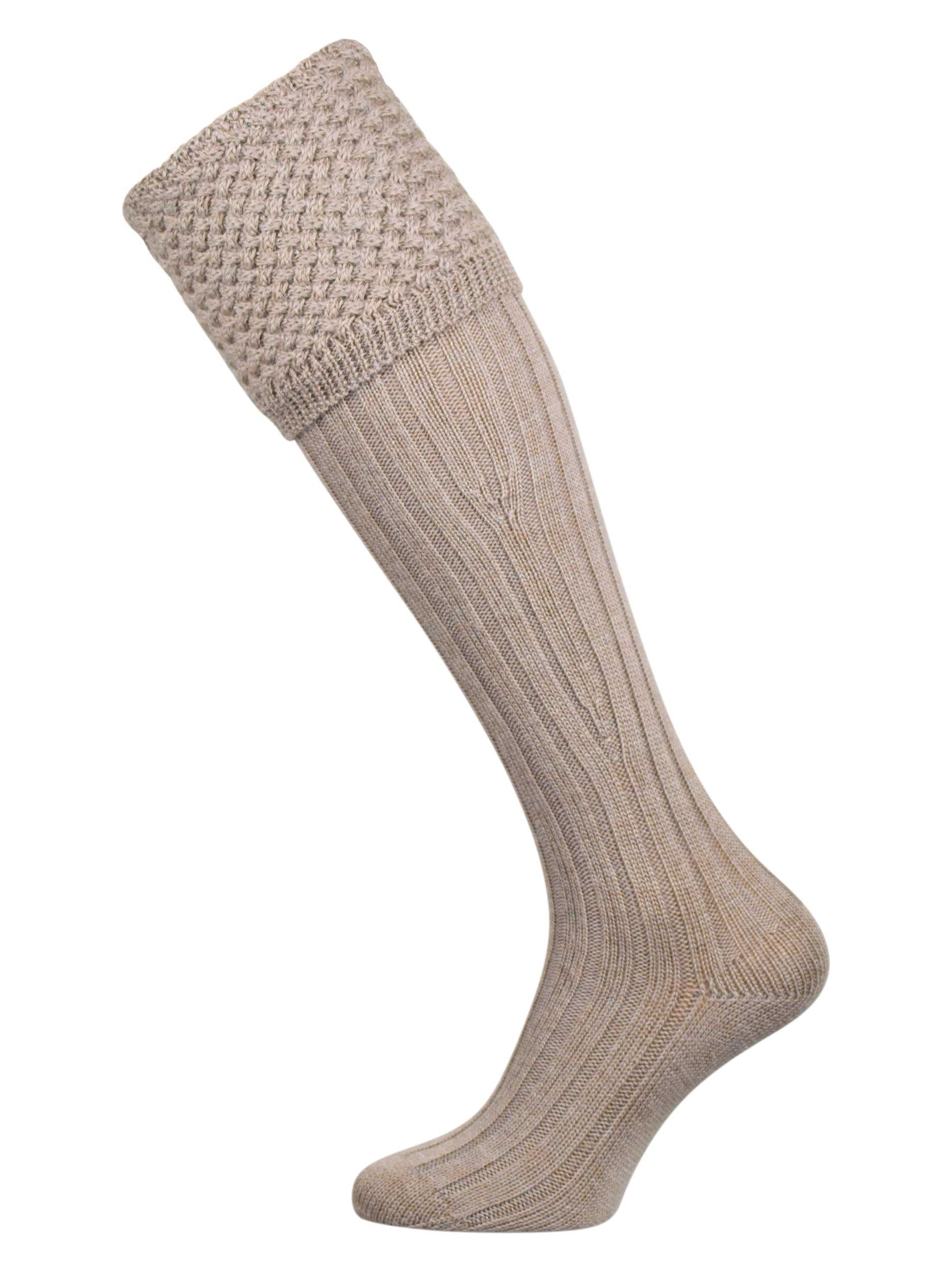 The King Alpaca Blend Shooting Sock, Mushroom