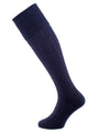 The Flint Lightweight Shooting Sock, Mid-Navy