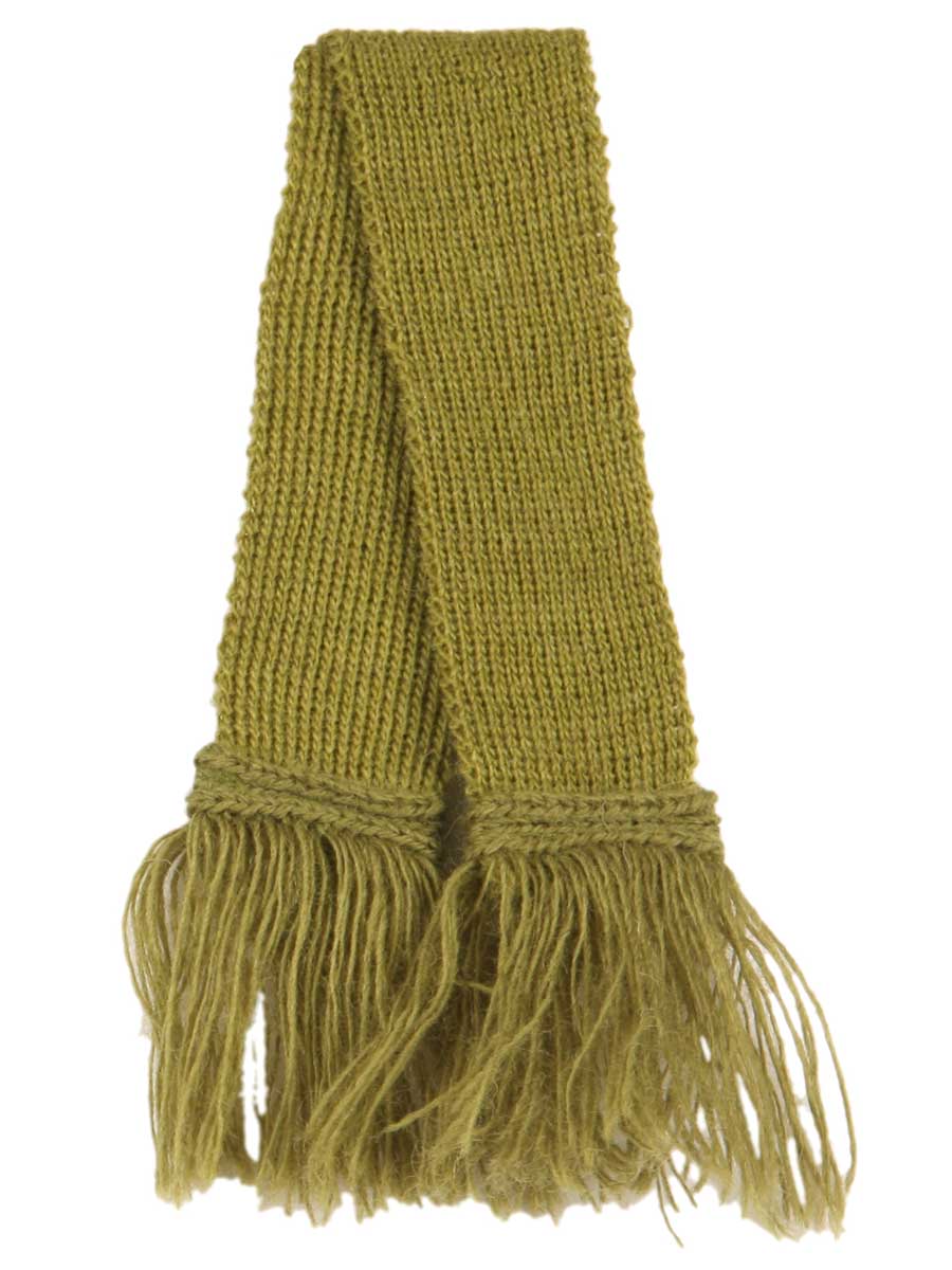 Sage Premium Wool Garter Ties