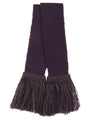 Two-Tone Aubergine & Dark Loden Garden Ties