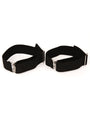 Elasticated, Fully Adjustable Sock Garters, Black