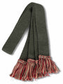 Spruce with Spruce, Brick Red & Camel, Shooting Sock Garter Ties | The Shooting Sock Co