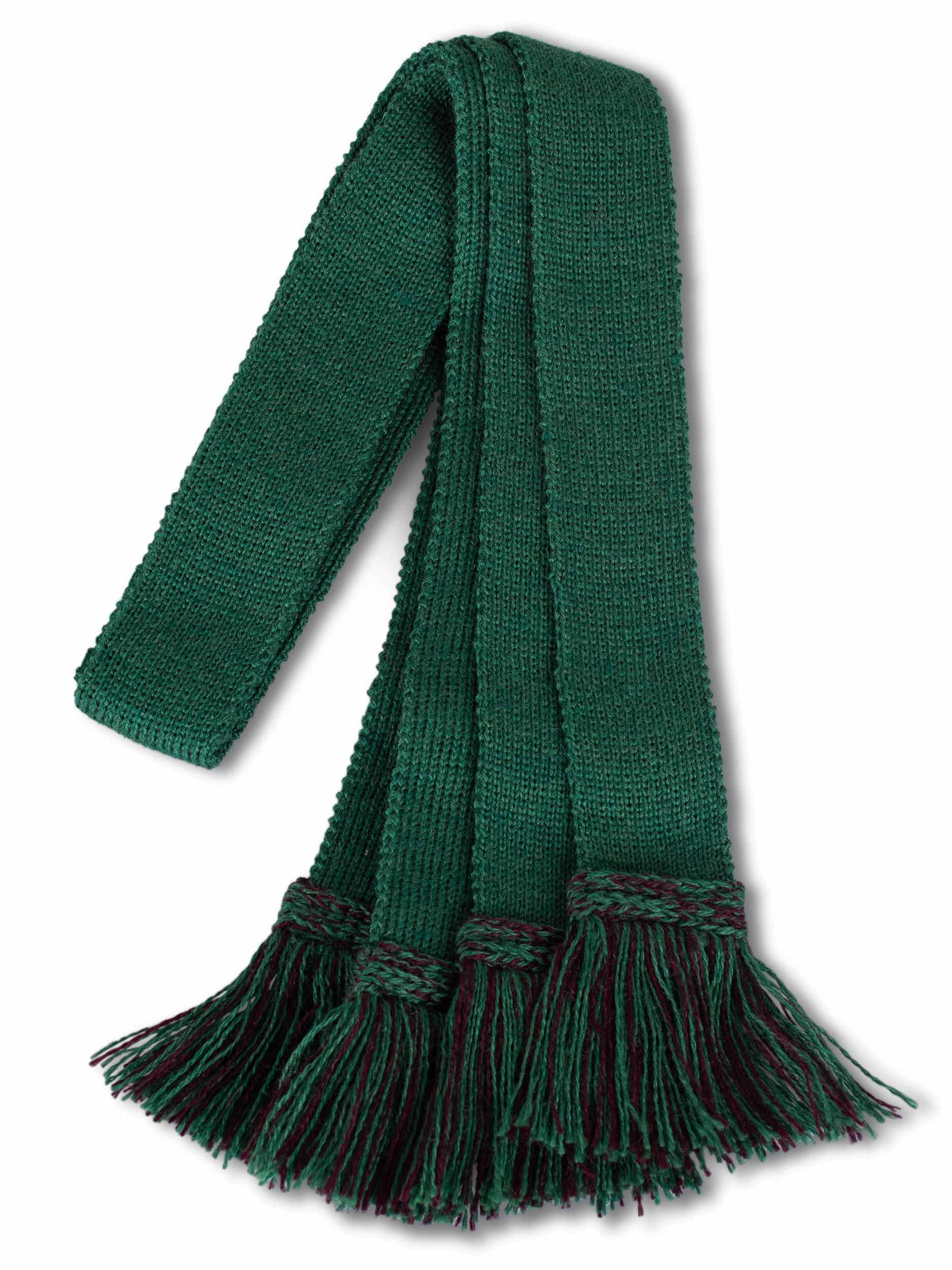 Emerald Green & Rioja, Shooting Sock Garter Ties | The Shooting Sock Co