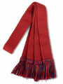 Paprika & Dark Blue, Shooting Sock Garter Ties | The Shooting Sock Co