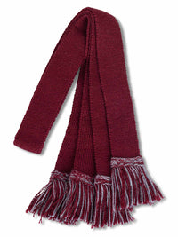 Burgundy & Mid Grey, Shooting Sock Garter Ties | The Shooting Sock Co