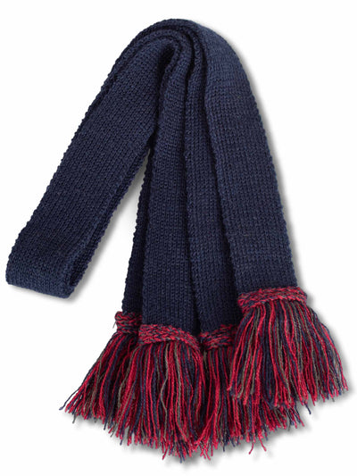 Mid Navy, Shooting Sock Garter Ties | The Shooting Sock Co
