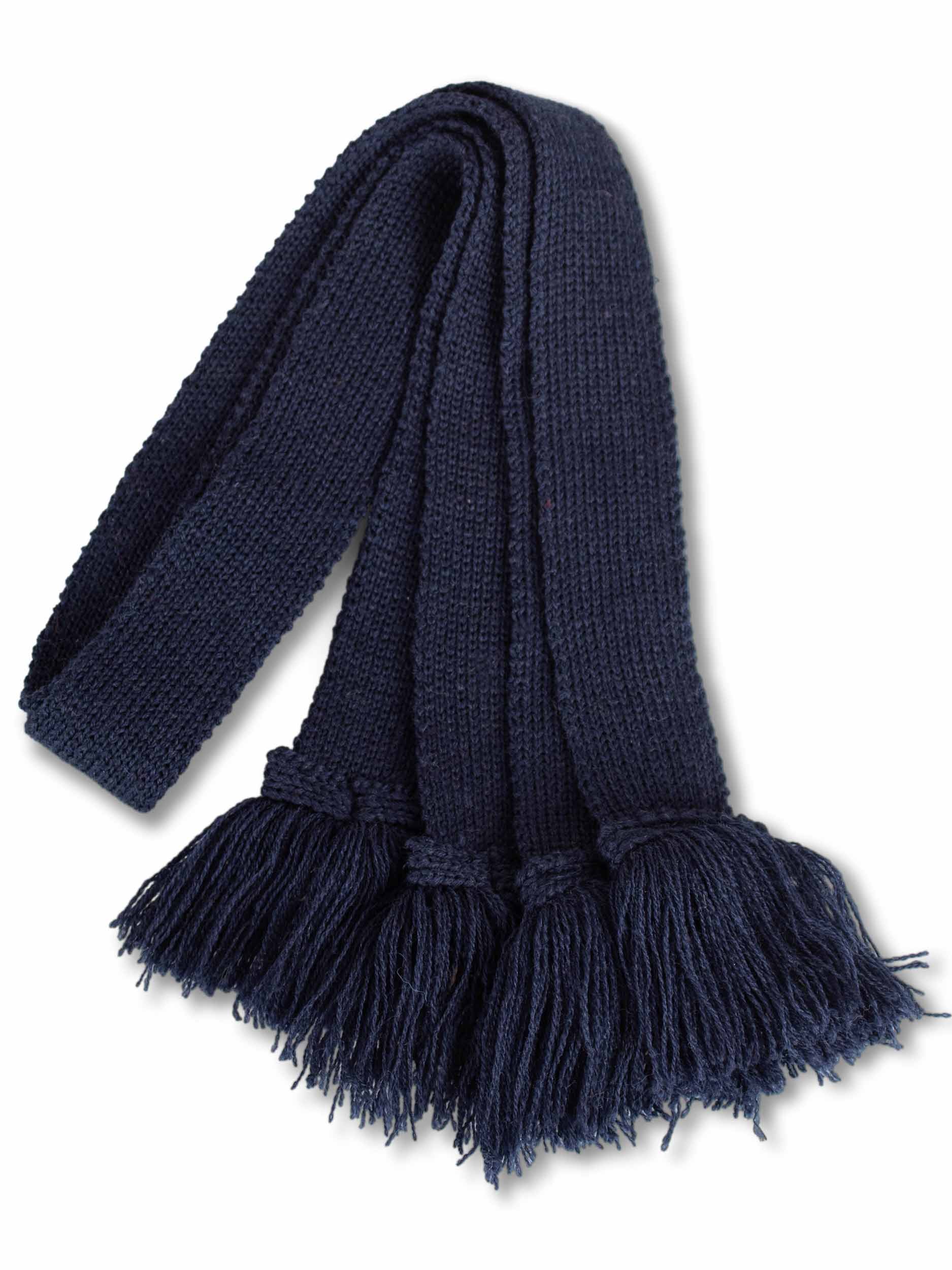 Mid Navy, Shooting Sock Garter Ties | The Shooting Sock Co