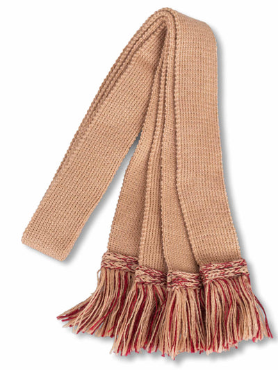Camel & Cherry, Shooting Sock Garter Ties | The Shooting Sock Co