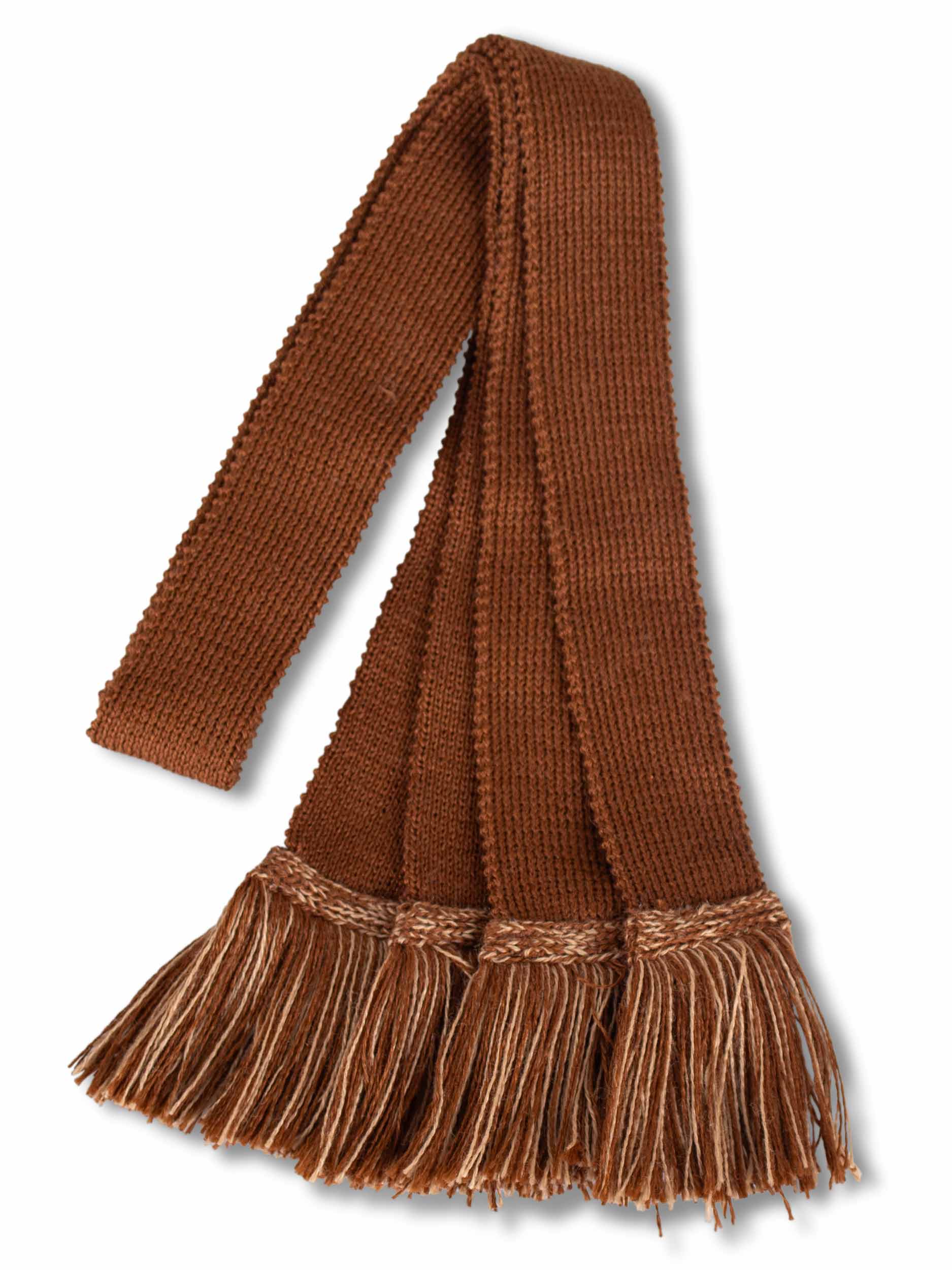 Toffee & Toasted Almond, Shooting Sock Garter Ties | The Shooting Sock Co