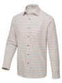 Men's classic country shirt, plum pattern