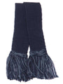 Two-Tone  Navy & Blue Mix Garter Ties