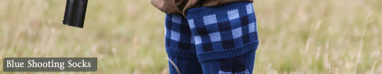 Blue Shooting Socks Blue Shooting Socks