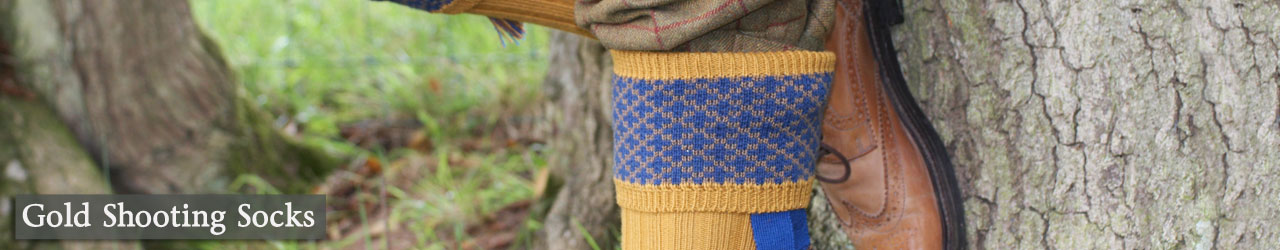 Gold Shooting Socks Gold Shooting Socks