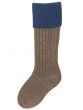 Derby Tweed and Mid Blue Children's Lomond Shooting Sock