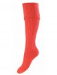 The Lady Glenmore Knitted Boot Sock - Salmon