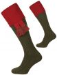 Spruce and Brick Red, Lomond Shooting Socks