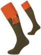 Spruce and Burnt Orange, Lomond Shooting Socks