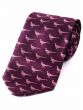 Atkinsons 'Pheasant' Two-Tone Silk Tie, Purple & Pink