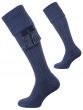 The Dormington Cushioned Sole Cotton Shooting Sock, Ink Marl