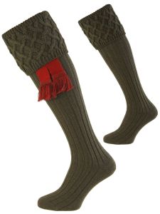 Spruce, Rannoch Merino Wool Shooting Sock