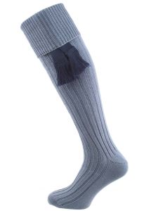 The Dodmarsh Cotton Cushion Foot Shooting Sock, Smoke