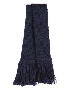 Classic Merino Blend Garter - Navy