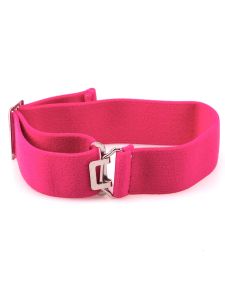 Cerise Pink, Soft Elasticated Fully Adjustable Sock Garters