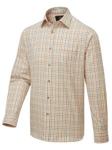Viyella Classic Fit Men's 80/20 Tattersall Shirt, Autumn 