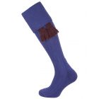 The Allensmore 'Royal Blue' Cotton Cushion Foot Shooting Sock