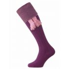 The Chiltern Wool Shooting Sock - Purple