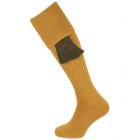 The Dinmore Gold Cushion Foot Shooting Sock