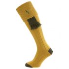 Antique Gold - Imperial Embroidered Shooting Socks
