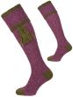 The Kyle Shooting Sock and Garter Set - Heather