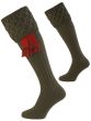 Spruce, Rannoch Merino Wool Shooting Sock