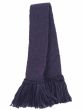 Merino Wool Shooting Stocking Garter - St Andrews Blue with Navy