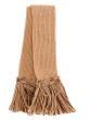 Two-Tone Camel & Dark Natural Garter Ties