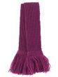 Plain Bilberry Garter Ties