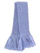 Plain Bluebell Garter Ties
