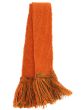 Garter - Burnt Orange with Burnt Orange & Ivy Green