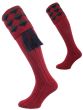 The Grand Merino Wool Shooting Sock with optional garter