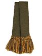 Two-Tone Spruce & Ochre Garter Ties