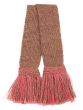 Shooting Sock Garter, Bison with Dusky Pink