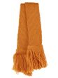 Plain Ochre Garter Ties