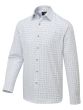 Viyella Classic Fit Men's 80/20 Mini Tattersall Shirt, Light Blue