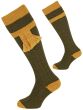 The Willersley Contrast Wool Shooting Sock