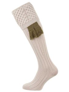 The Chelsea 'Stone' Merino Wool Shooting Sock
