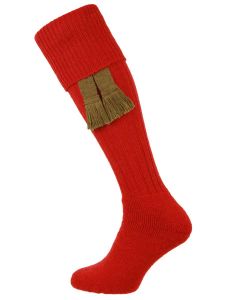 The Dinmore 'Ruby' Cushion Foot Shooting Sock