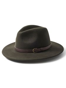 Failsworth Adventurer Wool Felt Fedora Hat, Turf