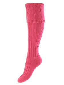 Dusky Pink, Lady Glenmore Shooting Sock